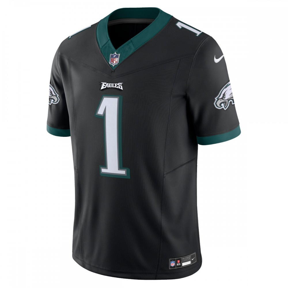 Jalen Hurts Philadelphia Eagles Nike Vapor F.U.S.E. Limited Jersey - Black-GridironStore